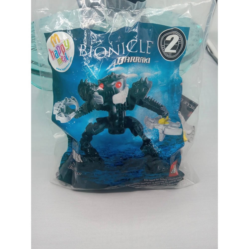 2007 McDonald's Happy Meal Lego Toy Bionicle Barraki Mantax #2